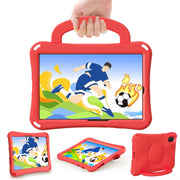 For Honor Pad V7 11 2021 Handle Football Shaped EVA Shockproof Tablet Case(Red)
