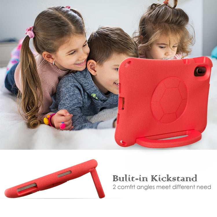 For Honor Pad V7 11 2021 Handle Football Shaped EVA Shockproof Tablet Case(Red)