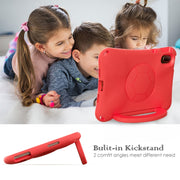 For Honor Pad V7 11 2021 Handle Football Shaped EVA Shockproof Tablet Case(Red)