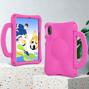 For Honor Pad V7 11 2021 Handle Football Shaped EVA Shockproof Tablet Case(Rose Red)
