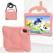 For Honor Pad V7 11 2021 Handle Football Shaped EVA Shockproof Tablet Case(Light Pink)