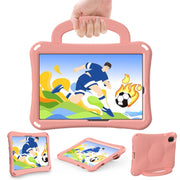 For Honor Pad V7 11 2021 Handle Football Shaped EVA Shockproof Tablet Case(Light Pink)