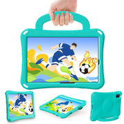 For Honor Pad V7 11 2021 Handle Football Shaped EVA Shockproof Tablet Case(Mint  Green)