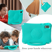 For Honor Pad V7 11 2021 Handle Football Shaped EVA Shockproof Tablet Case(Mint  Green)