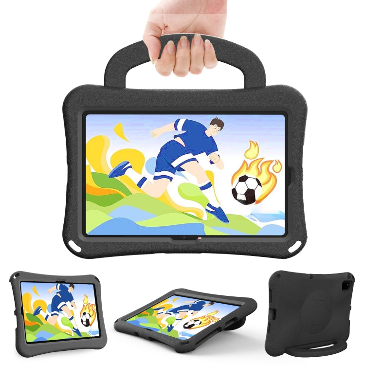 For Honor Pad V6 10.4 2024 Handle Football Shaped EVA Shockproof Tablet Case(Black)