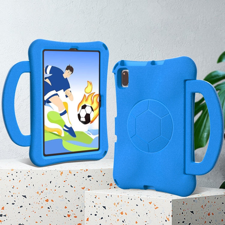 For Honor Pad V6 10.4 2024 Handle Football Shaped EVA Shockproof Tablet Case(Blue)