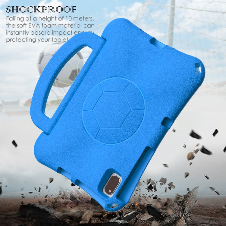 For Honor Pad V6 10.4 2024 Handle Football Shaped EVA Shockproof Tablet Case(Blue)