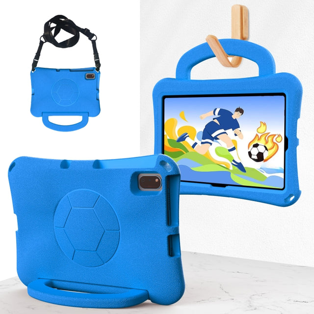 For Honor Pad V6 10.4 2024 Handle Football Shaped EVA Shockproof Tablet Case(Blue)
