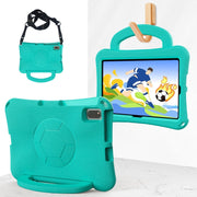 For Honor Pad V6 10.4 2024 Handle Football Shaped EVA Shockproof Tablet Case(Mint  Green)