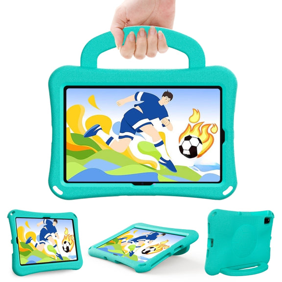 For Honor Pad V6 10.4 2024 Handle Football Shaped EVA Shockproof Tablet Case(Mint  Green)