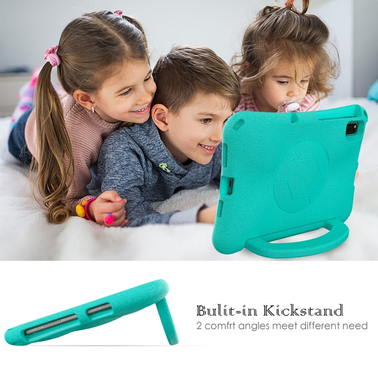 For Honor Pad V6 10.4 2024 Handle Football Shaped EVA Shockproof Tablet Case(Mint  Green)