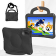 For Huawei MatePad SE 11 2024 Handle Football Shaped EVA Shockproof Tablet Case(Black) - Huawei by PMC TechLife | Online Shopping South Africa | PMC TechLife | Buy Now Pay Later Mobicred