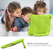 For Huawei MatePad SE 10.1 2022 Handle Football Shaped EVA Shockproof Tablet Case(Grass Green)