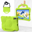 For Huawei MatePad 10.4 2020 / 2022 Handle Football Shaped EVA Shockproof Tablet Case(Grass Green) - Huawei by PMC TechLife | Online Shopping South Africa | PMC TechLife | Buy Now Pay Later Mobicred