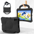 For Huawei MatePad 10.4 2020 / 2022 Handle Football Shaped EVA Shockproof Tablet Case(Black) - Huawei by PMC TechLife | Online Shopping South Africa | PMC TechLife | Buy Now Pay Later Mobicred