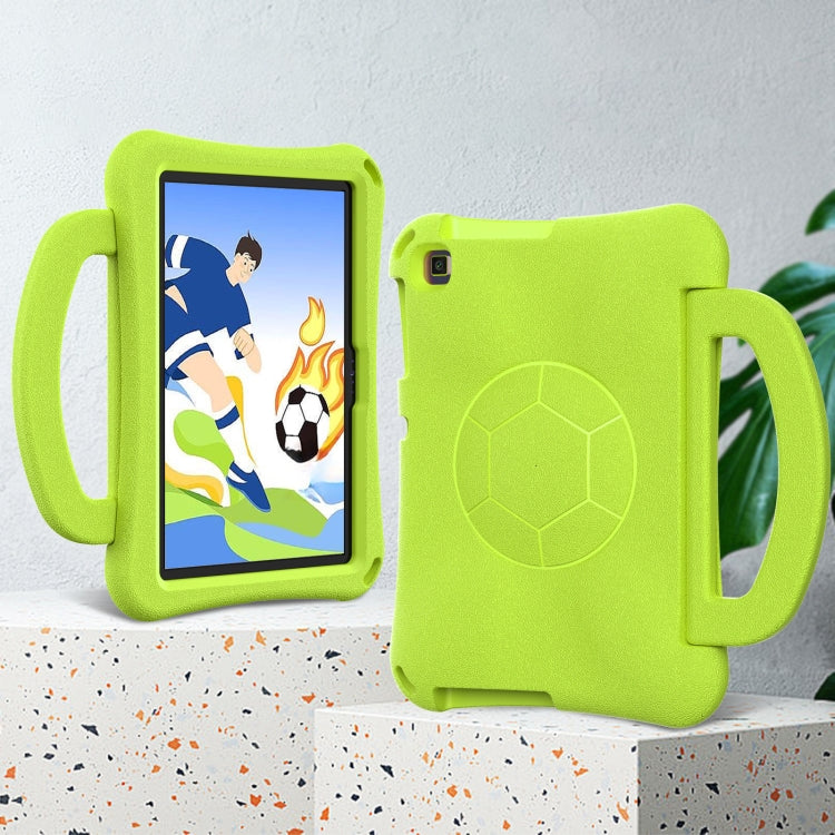 For Huawei Enpoy Tablet2 Handle Football Shaped EVA Shockproof Tablet Case(Grass Green)