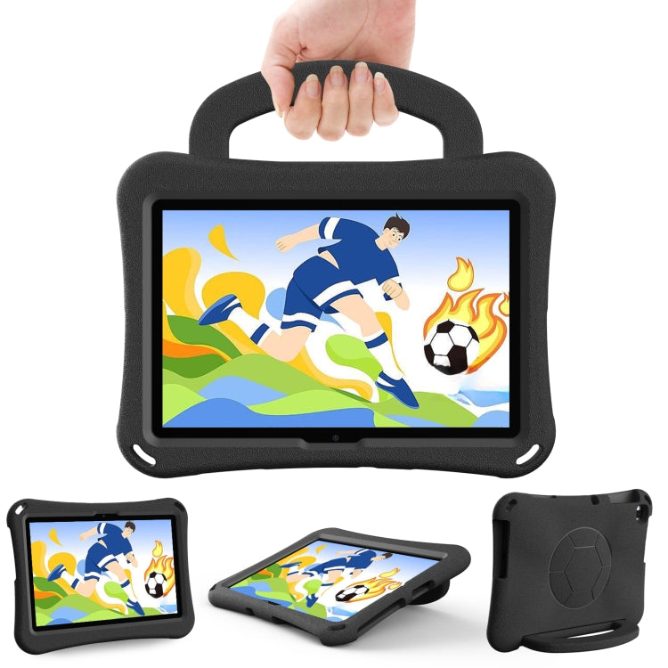 For Huawei Enpoy Tablet2 Handle Football Shaped EVA Shockproof Tablet Case(Black)