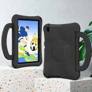 For Huawei Enpoy Tablet2 Handle Football Shaped EVA Shockproof Tablet Case(Black)