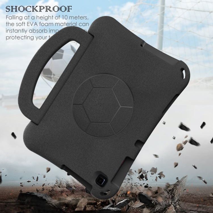 For Huawei Enpoy Tablet2 Handle Football Shaped EVA Shockproof Tablet Case(Black)