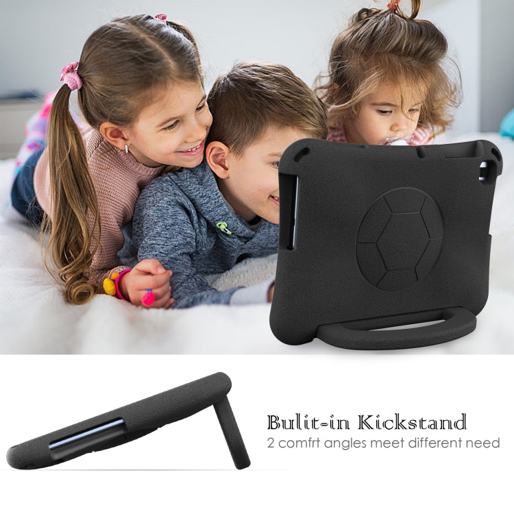 For Huawei Enpoy Tablet2 Handle Football Shaped EVA Shockproof Tablet Case(Black)