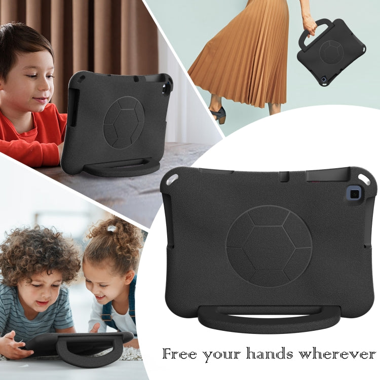For Huawei Enpoy Tablet2 Handle Football Shaped EVA Shockproof Tablet Case(Black)