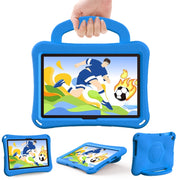 For Huawei Enpoy Tablet2 Handle Football Shaped EVA Shockproof Tablet Case(Blue)