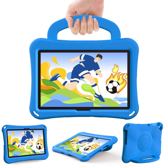 For Huawei Enpoy Tablet2 Handle Football Shaped EVA Shockproof Tablet Case(Blue)