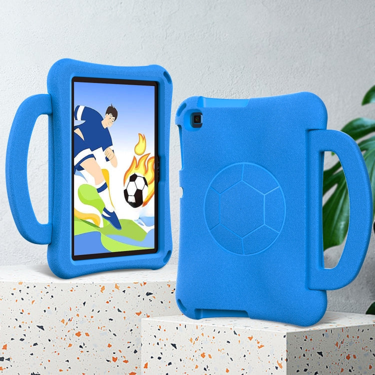 For Huawei Enpoy Tablet2 Handle Football Shaped EVA Shockproof Tablet Case(Blue)