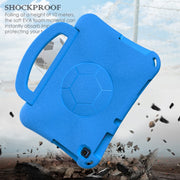 For Huawei Enpoy Tablet2 Handle Football Shaped EVA Shockproof Tablet Case(Blue)