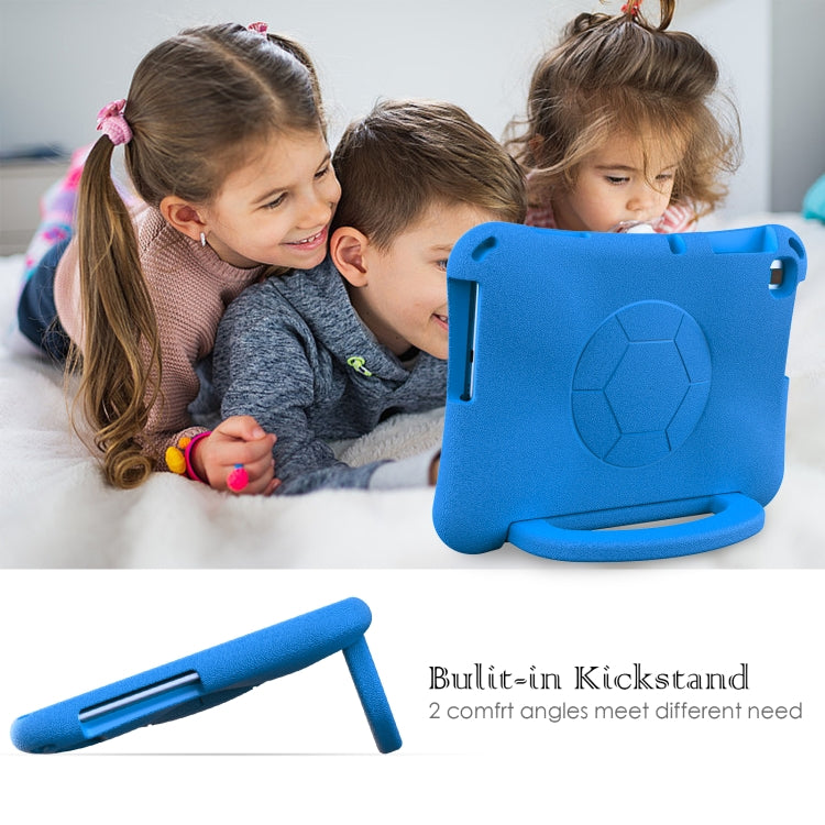 For Huawei Enpoy Tablet2 Handle Football Shaped EVA Shockproof Tablet Case(Blue)
