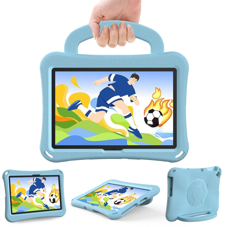 For Huawei Enpoy Tablet2 Handle Football Shaped EVA Shockproof Tablet Case(Light Blue)