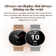 KM88 1.32 inch Color Screen Smart Watch, Support Bluetooth Call / Wellness Tracking(Gold)