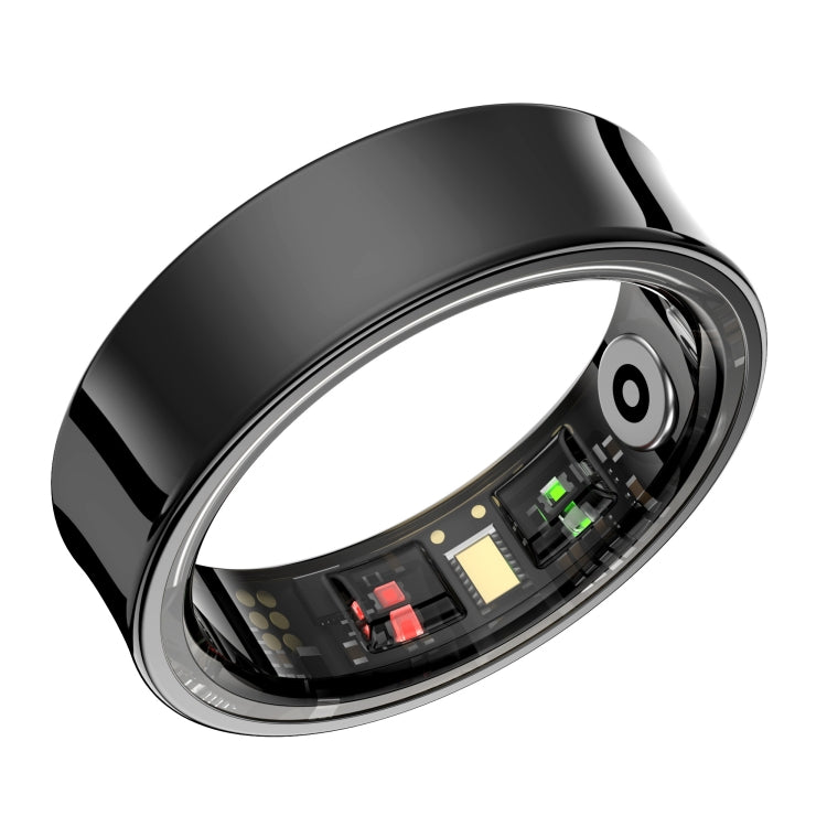 R09 SIZE 9 Smart Ring, Support Heart Rate / Blood Oxygen / Sleep Monitoring / Multiple Sports Modes(Black)