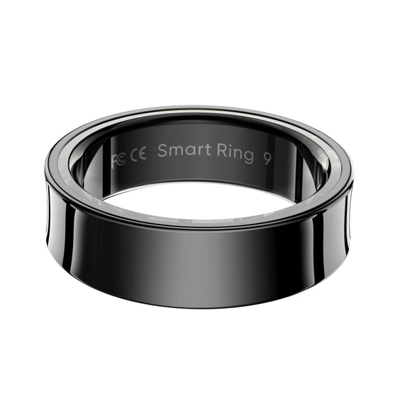 R09 SIZE 9 Smart Ring, Support Heart Rate / Blood Oxygen / Sleep Monitoring / Multiple Sports Modes(Black)