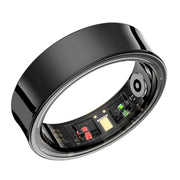 R09 SIZE 10 Smart Ring, Support Heart Rate / Blood Oxygen / Sleep Monitoring / Multiple Sports Modes(Black)