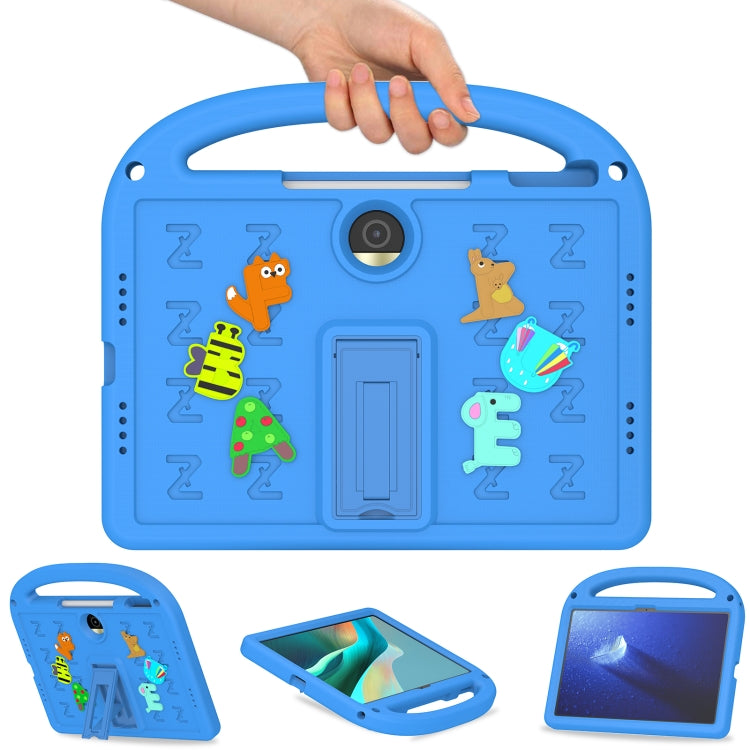 For Honor Pad 9 12.1 Cartoon Sparrow EVA Shockproof Tablet Case(Blue)