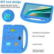 For Honor Pad 9 12.1 Cartoon Sparrow EVA Shockproof Tablet Case(Blue)