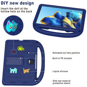 For Honor Pad 9 12.1 Cartoon Sparrow EVA Shockproof Tablet Case(Navy Blue)
