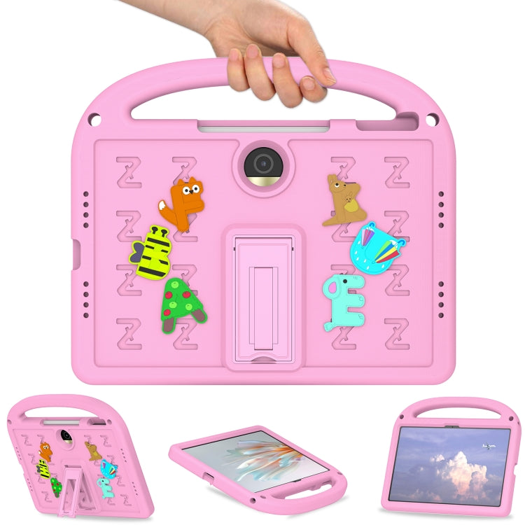 For Honor Pad 9 12.1 Cartoon Sparrow EVA Shockproof Tablet Case(Pink)
