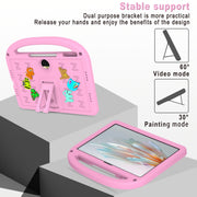 For Honor Pad 9 12.1 Cartoon Sparrow EVA Shockproof Tablet Case(Pink)