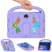 For Honor Pad 9 12.1 Cartoon Sparrow EVA Shockproof Tablet Case(Taro Purple)