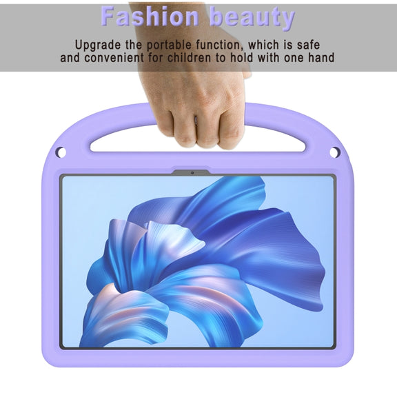 For Honor Pad 9 12.1 Cartoon Sparrow EVA Shockproof Tablet Case(Taro Purple)