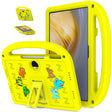 For Honor Pad 9 12.1 Cartoon Sparrow EVA Shockproof Tablet Case(Yellow) - Honor by PMC TechLife | Online Shopping South Africa | PMC TechLife | Buy Now Pay Later Mobicred