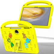 For Honor Pad 9 12.1 Cartoon Sparrow EVA Shockproof Tablet Case(Yellow)