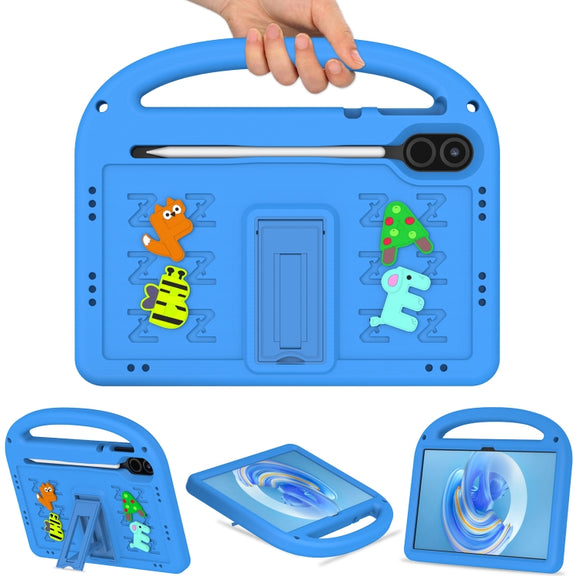 For Honor Pad X8 Pro 11.5 Cartoon Sparrow EVA Shockproof Tablet Case(Blue)