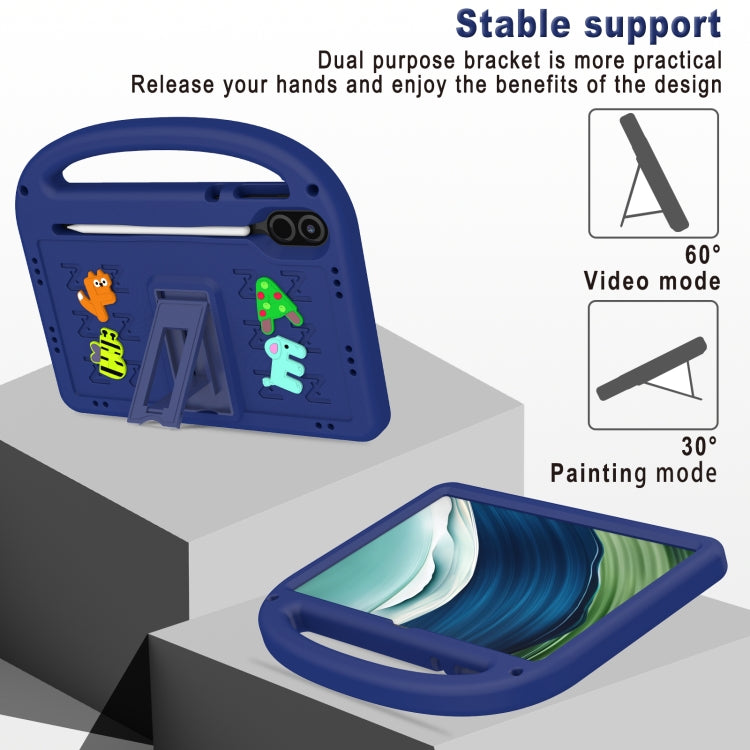 For Honor Pad X8 Pro 11.5 Cartoon Sparrow EVA Shockproof Tablet Case(Navy Blue)