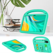 For Honor Pad X8 Pro 11.5 Cartoon Sparrow EVA Shockproof Tablet Case(Glacier Green)