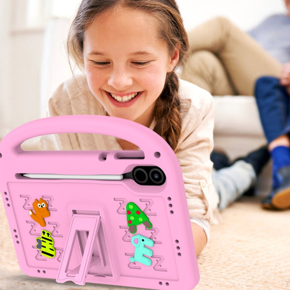 For Honor Pad X8 Pro 11.5 Cartoon Sparrow EVA Shockproof Tablet Case(Pink)