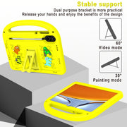 For Honor Pad X8 Pro 11.5 Cartoon Sparrow EVA Shockproof Tablet Case(Yellow)