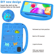 For Honor Pad X8a / X9 2024 Cartoon Sparrow EVA Shockproof Tablet Case(Blue)